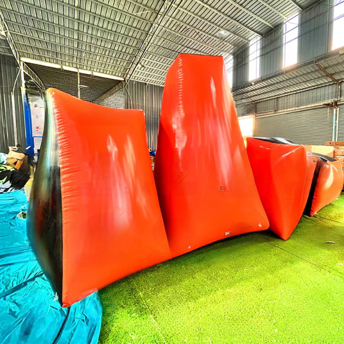 Inflatable Paintball Bunker Shooting Game
