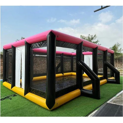 Inflatable Dodgeball Arena with Sport Fences for Kids