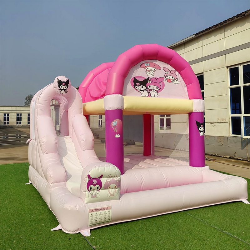 Toboggan aquatique gonflable pour enfants avec piscine