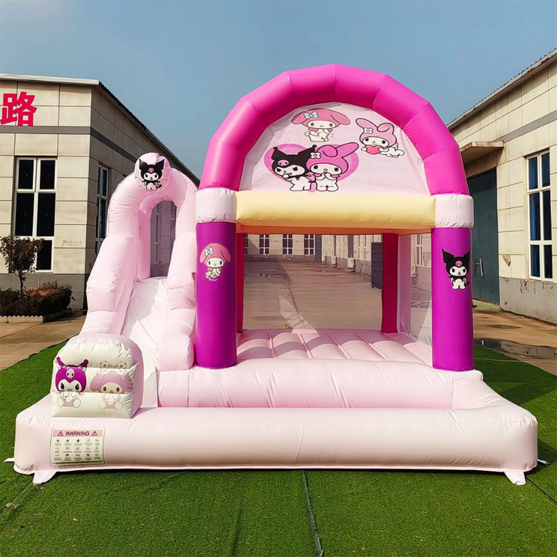 Toboggan aquatique gonflable pour enfants avec piscine