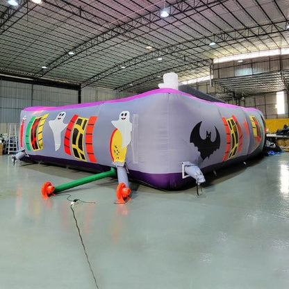 Halloween Haunted House Inflatable Maze
