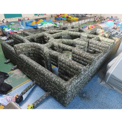 Large Outdoor Inflatable Laser Tag Maze