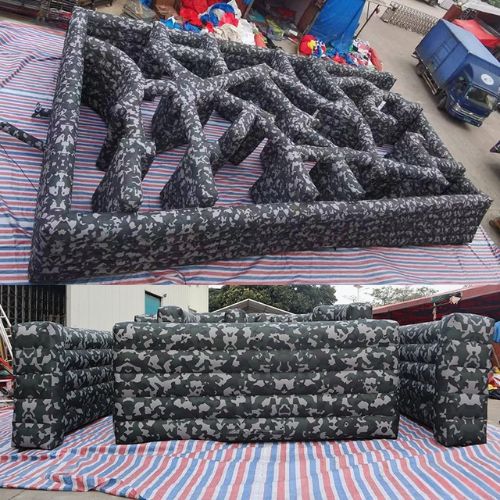 Large Outdoor Inflatable Laser Tag Maze