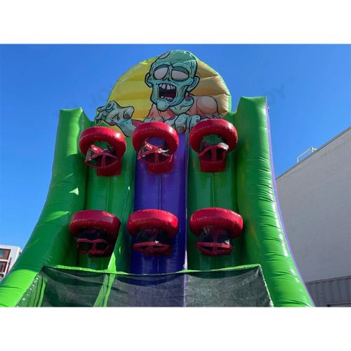 Zombie-Basketball-Herausforderung aufblasbarer Spielkorb