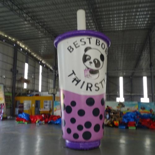 Vaso Gigante Inflable de Batido para Eventos