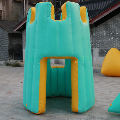 Inflatable Bunkers for Shooting Game Obstacles