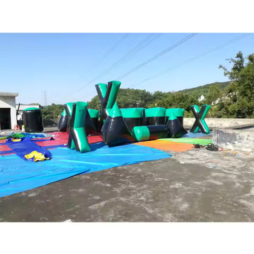 Aufblasbare Laser-Tag-Barrieren und Paintball-Bunker