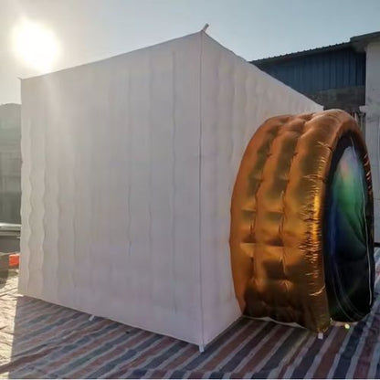 Inflatable Photo Booth Backdrop with Props