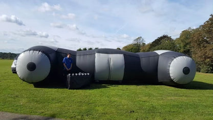 Commercial Inflatable Laser Tag Arena Battle Dome Maze