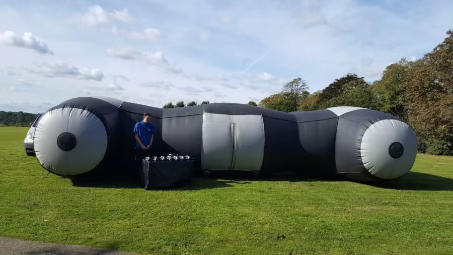 Commercial Inflatable Laser Tag Arena Battle Dome Maze