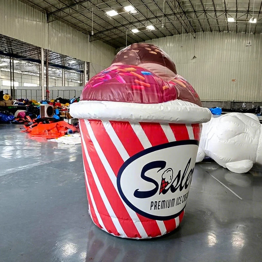 Advertising Promotion Inflatable Ice Cream Event Display Model