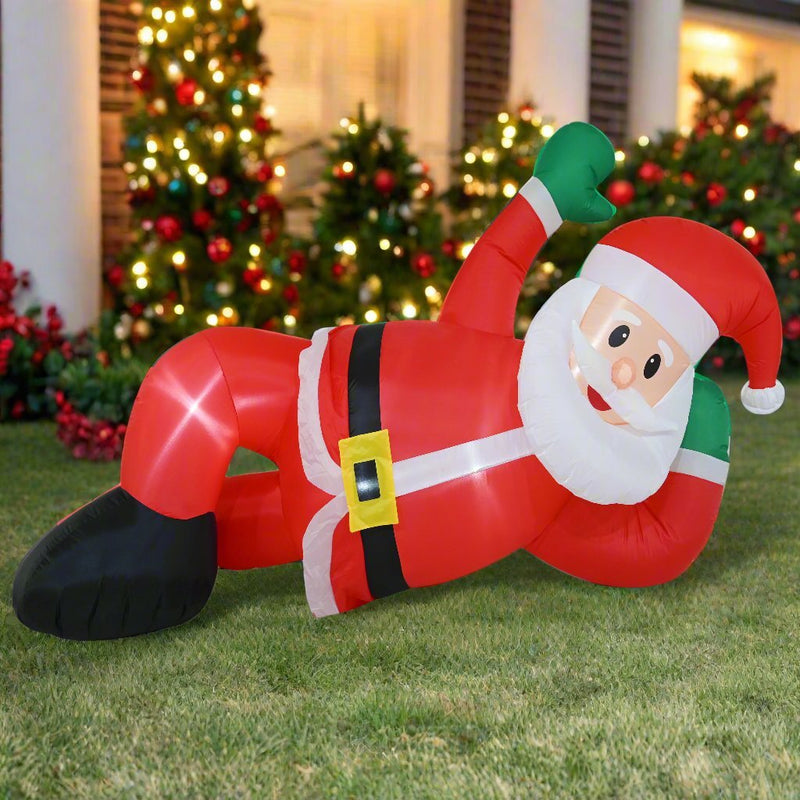 Airpower Père Noël couché 240 cm