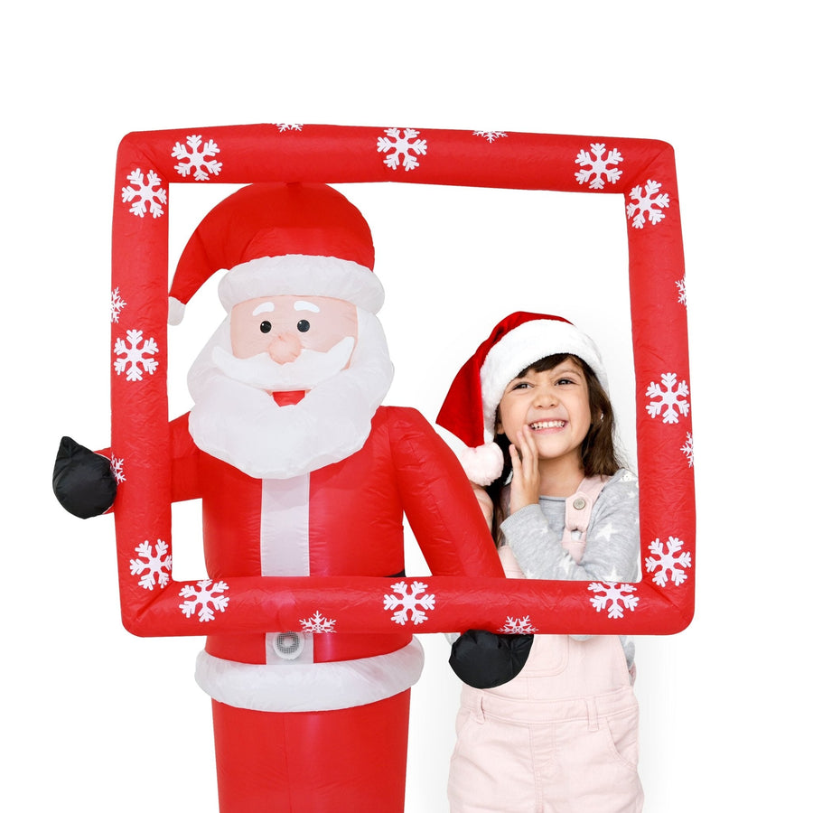Fotografía musical de Papá Noel aéreo 180cm