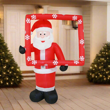 Fotografía musical de Papá Noel aéreo 180cm