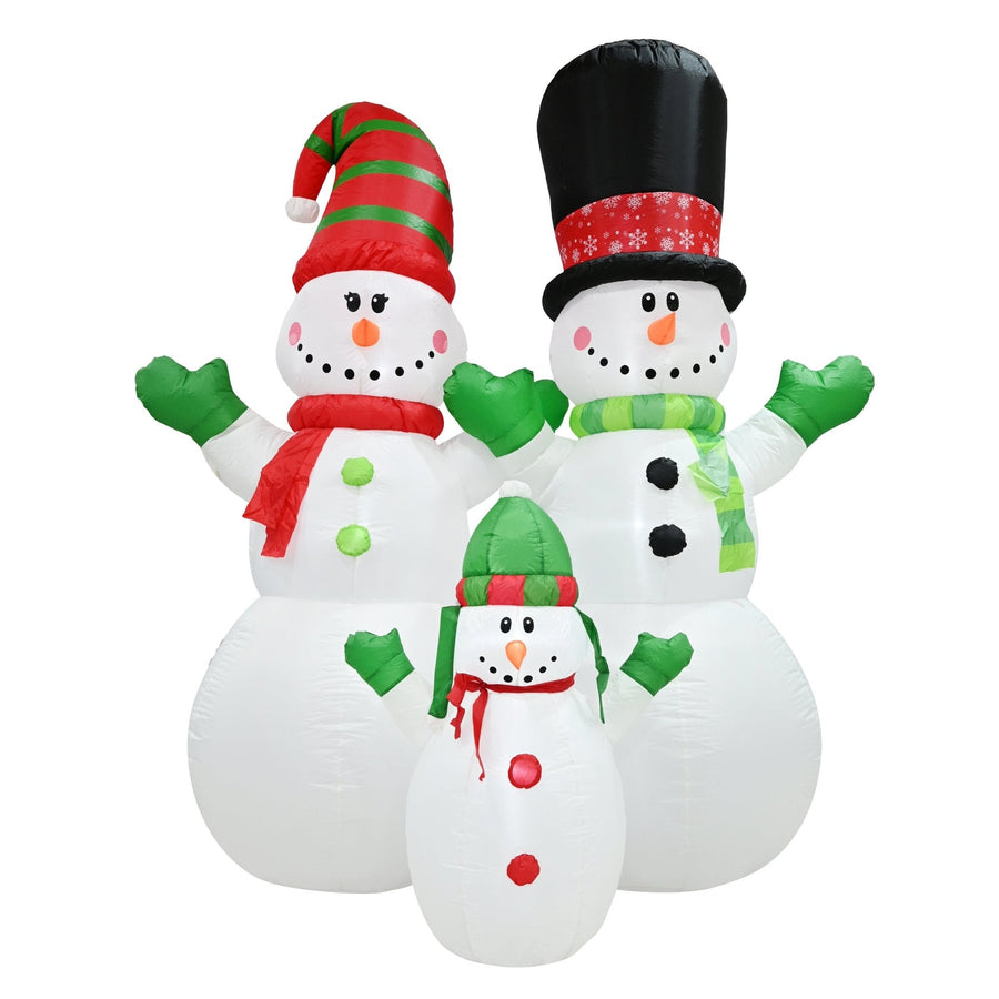 Familia Airpower Muñeco de Nieve 3 piezas 240cm