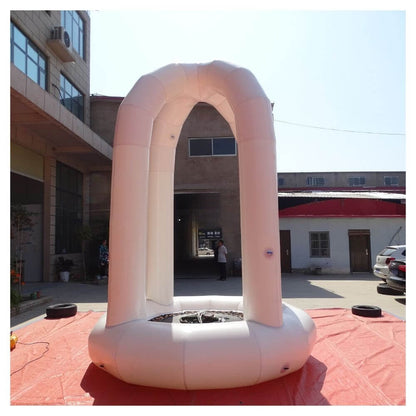 Inflatable Bungee Jump Commercial Trampoline