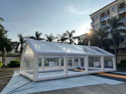 Custom PVC Tarpaulin Inflatable Swimming Pool Enclosure Waterproof Cover