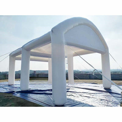 Weißes aufblasbares Hochzeitszelt – Eleganter Pavillon für Veranstaltungen im Freien
