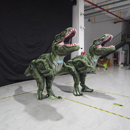 Adult Cartoon Dinosaur Walking Inflatable Costume Suit