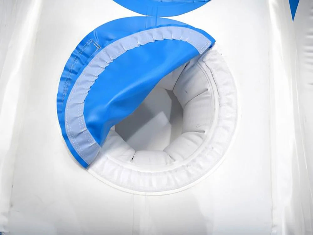 Inflatable Floating Island for Lake or Pool Lounge