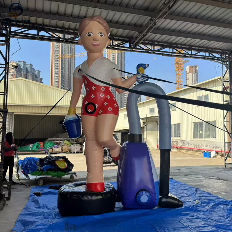 Giant Inflatable Sarah Cleaner Doll Balloon 13 FT
