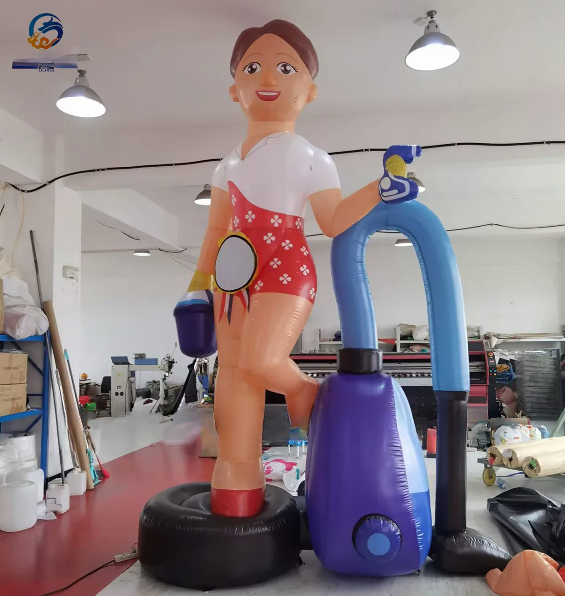 Giant Inflatable Sarah Cleaner Doll Balloon 13 FT