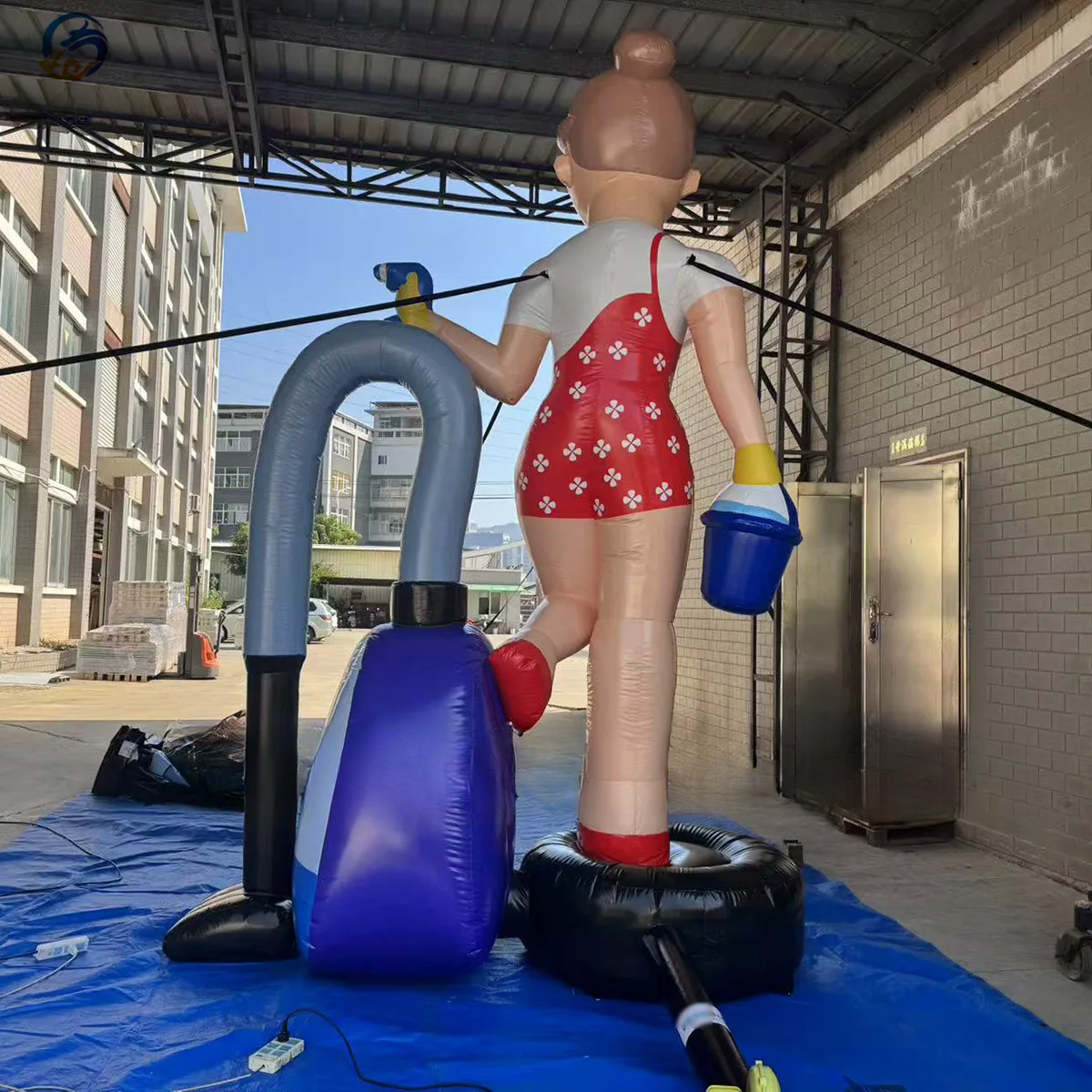 Giant Inflatable Sarah Cleaner Doll Balloon 13 FT