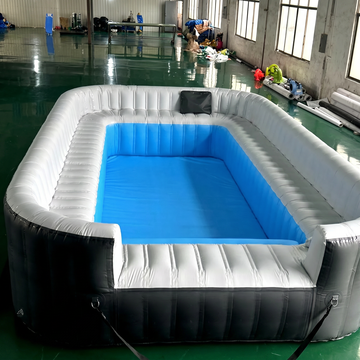Sofá-tumbona hinchable comercial para piscina para eventos