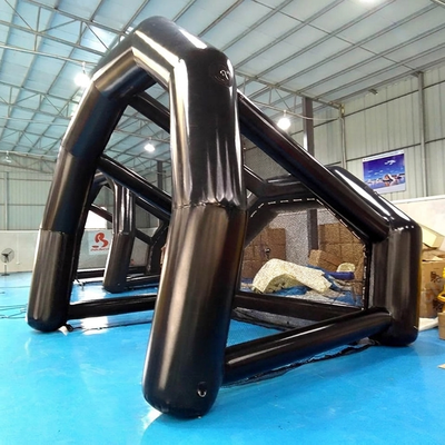 Carpa hinchable de jaula de entrenamiento de golf para alquiler de eventos