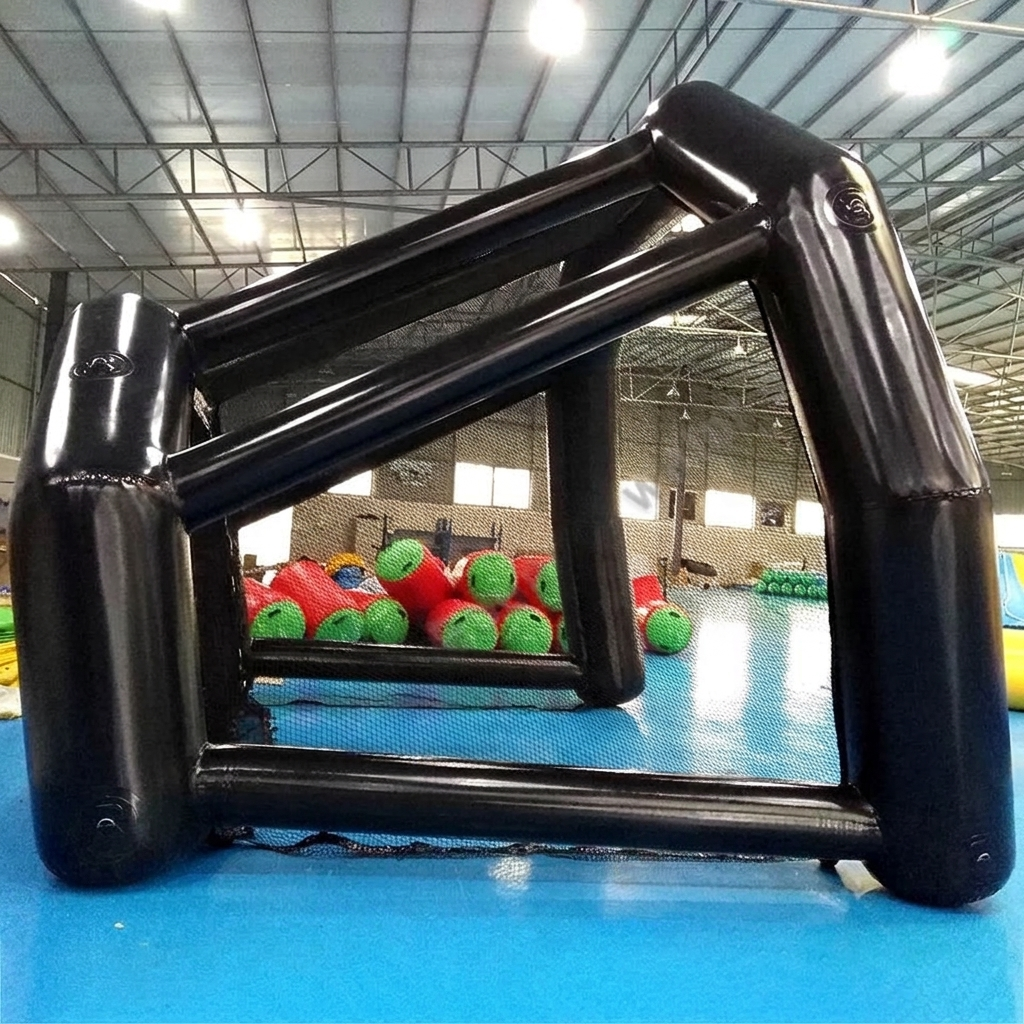 Carpa hinchable de jaula de entrenamiento de golf para alquiler de eventos
