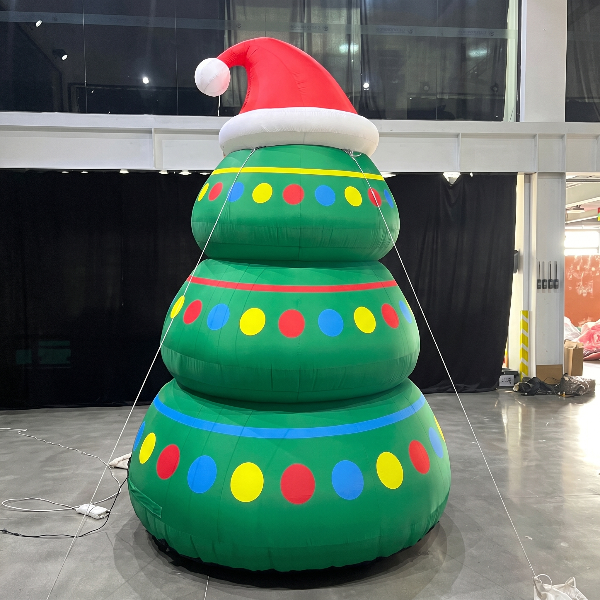 Commercial Inflatable Christmas Tree Decoration LED Outdoor Display