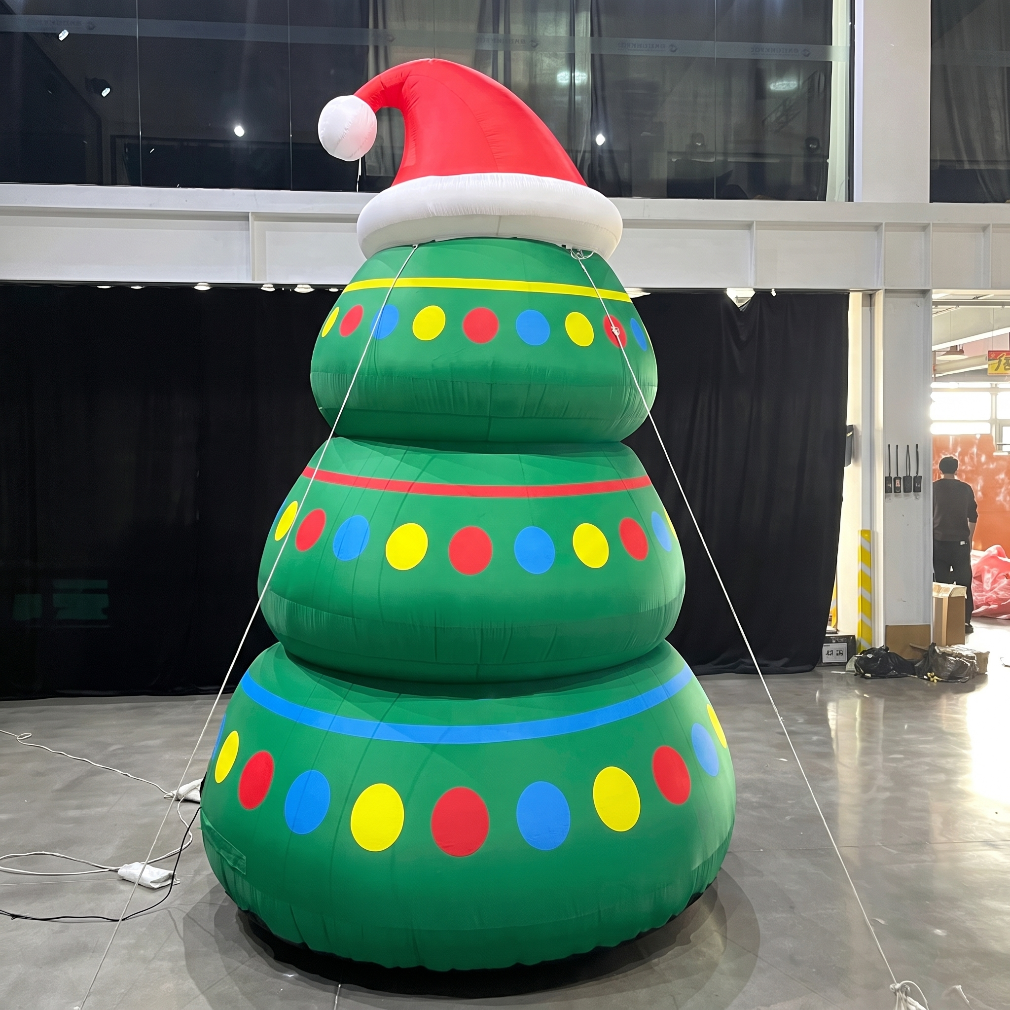 Commercial Inflatable Christmas Tree Decoration LED Outdoor Display
