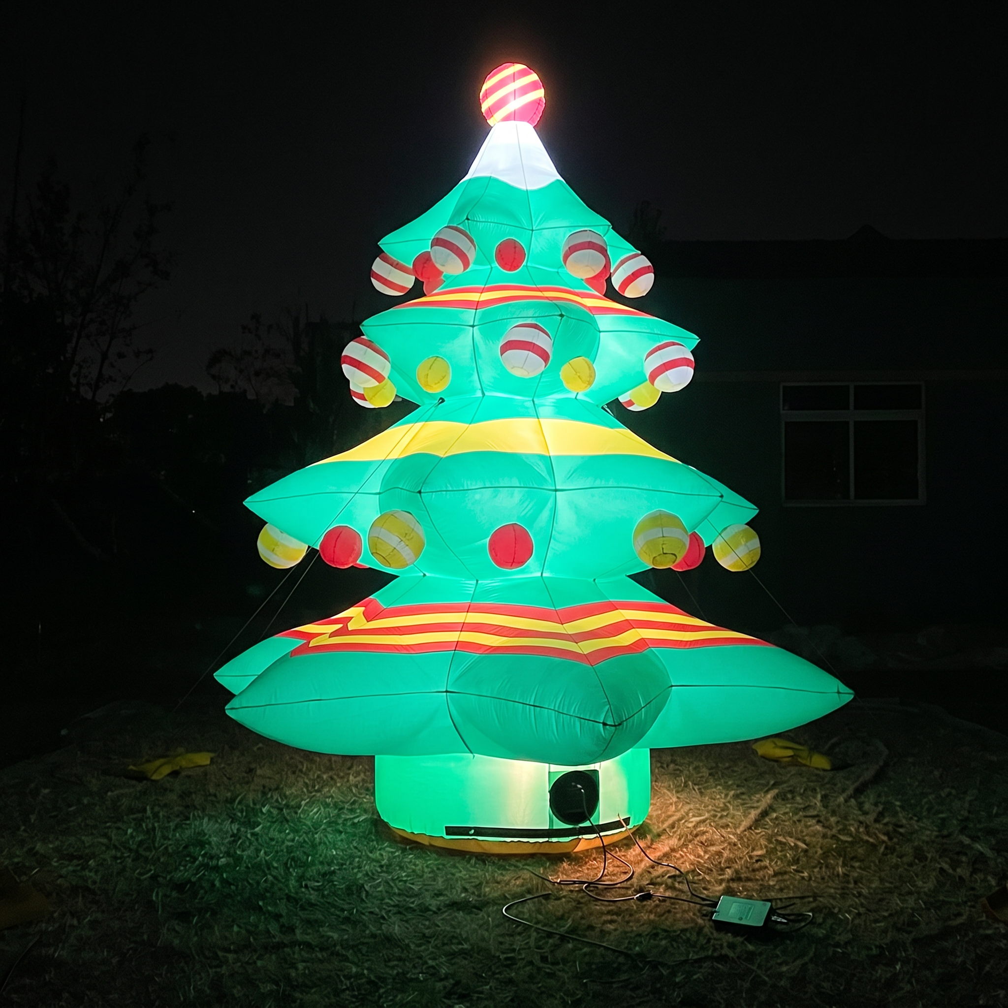 Commercial Inflatable Christmas Tree Display for Holiday Events