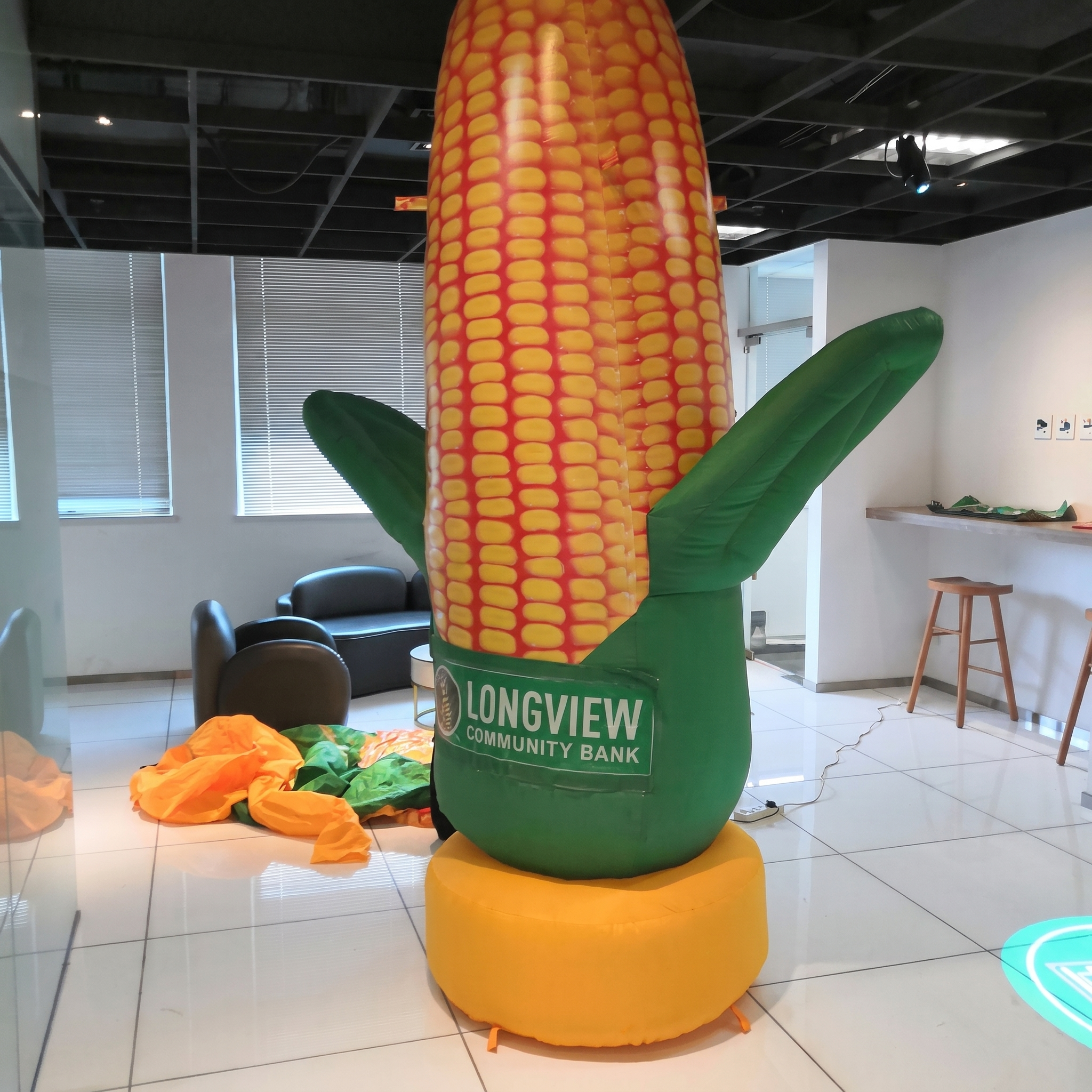 Advertising Inflatable Corn Model Giant Vegetable Display