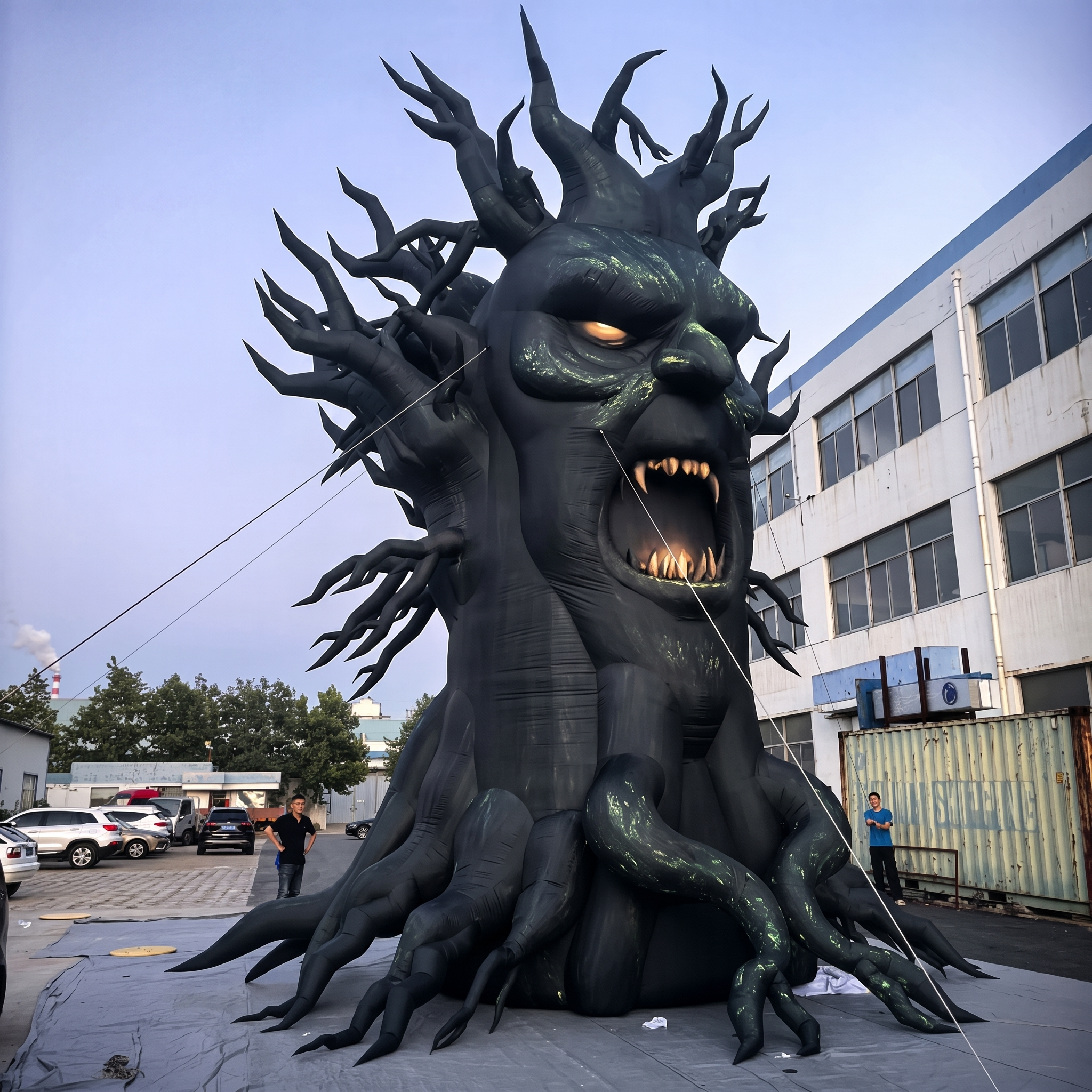 Commercial Inflatable Monster Display for Halloween Events