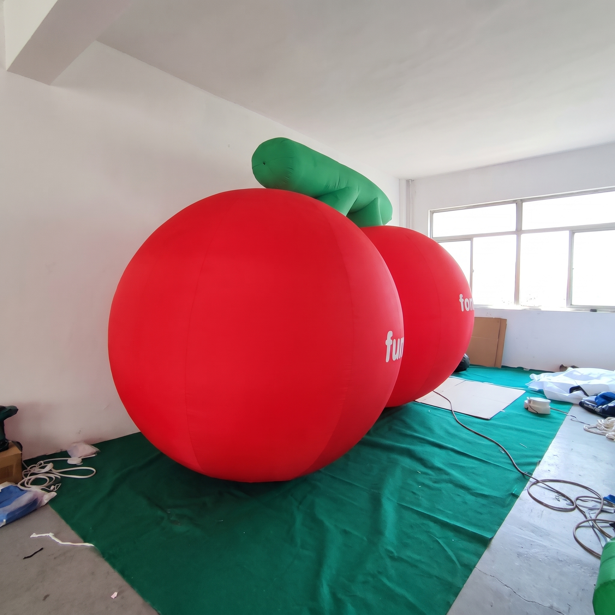 Inflatable Advertising Decor Giant Inflatable Fruit Cherry Model