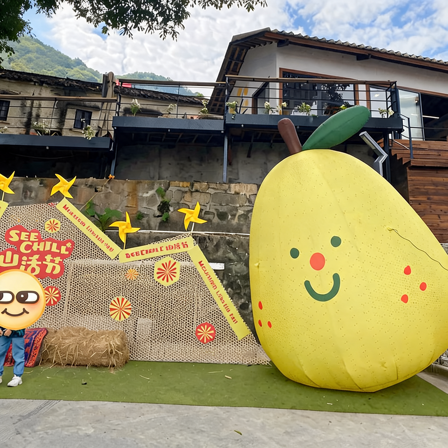 Inflatable Advertising Display Fruit Pear Model