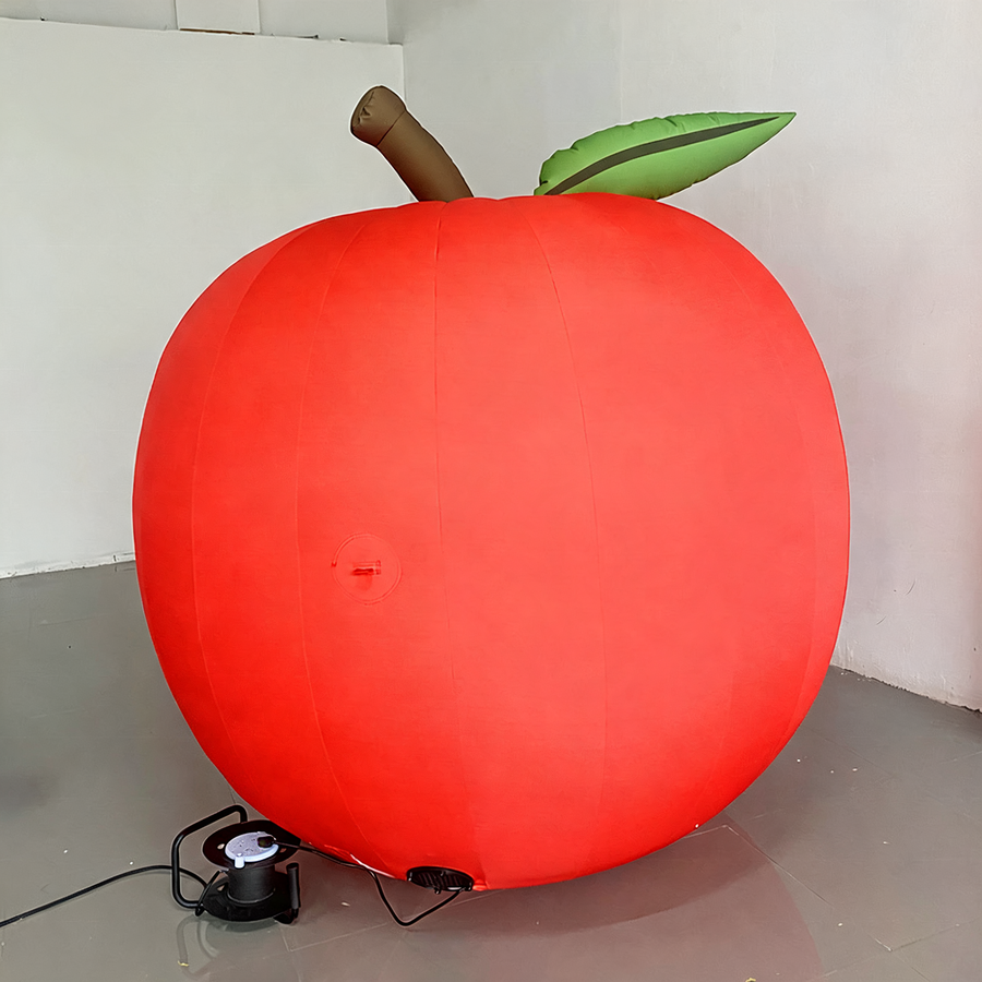 Inflatable Apple Advertising Decoration Prop for Event Promotions