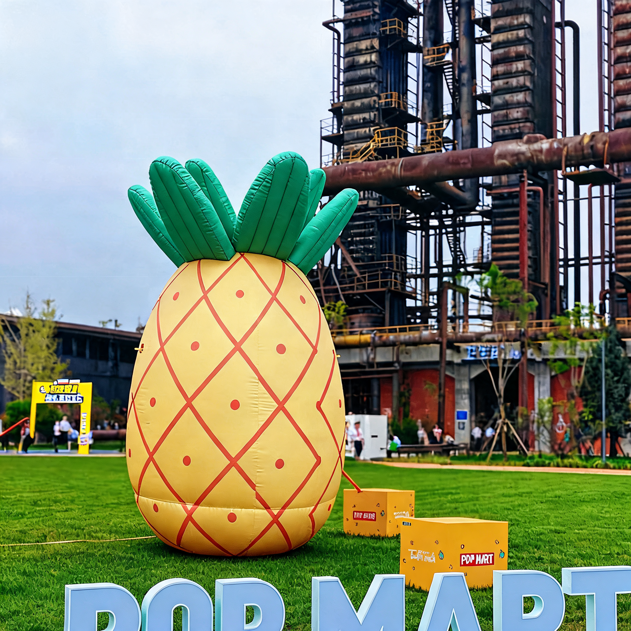 Inflatable Pineapple Advertising Decoration Prop for Events