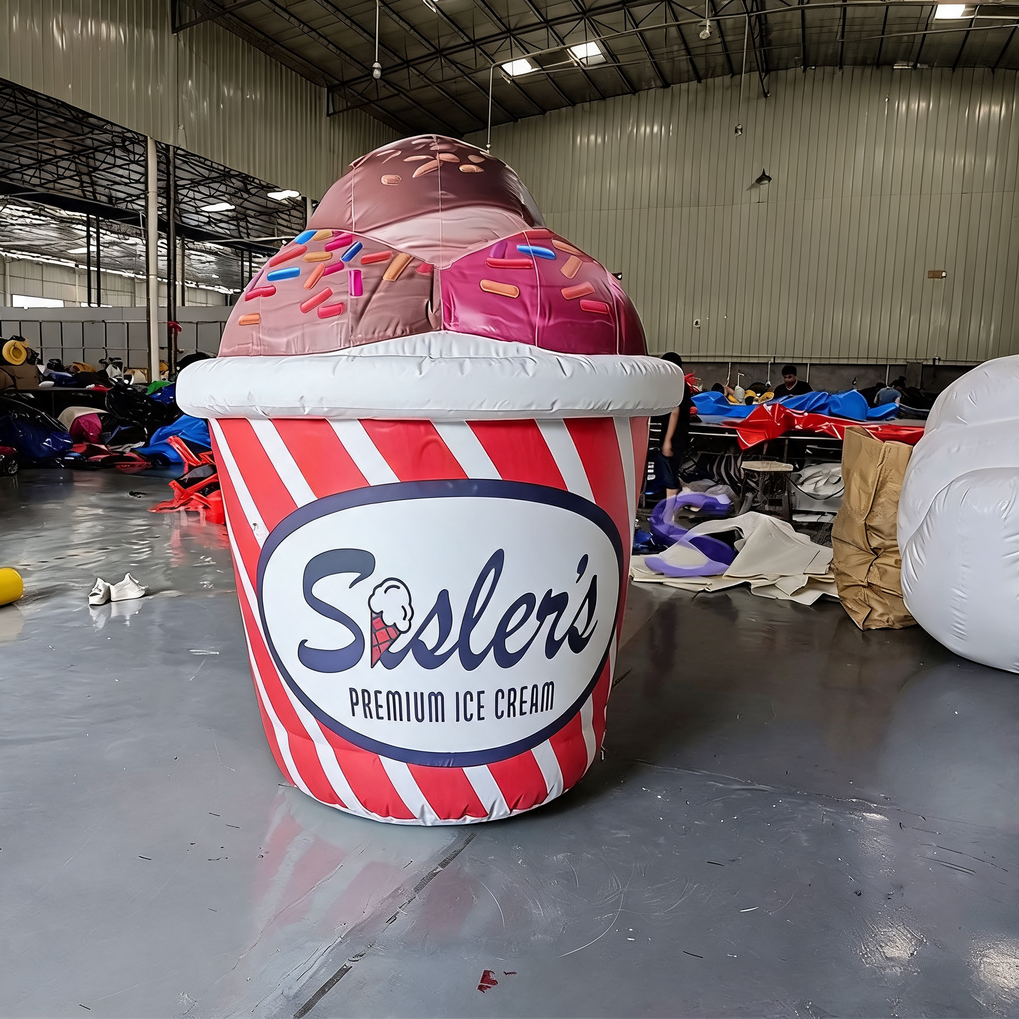 Advertising Promotion Inflatable Ice Cream Event Display Model