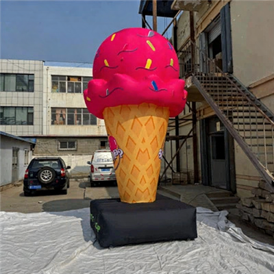 Inflatable Advertising Model for Ice Cream Shop Promotions