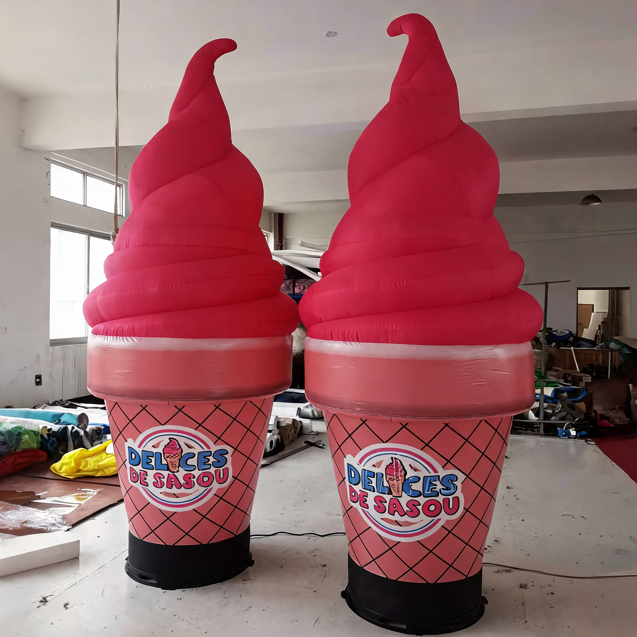 Inflatable Advertising Balloon Ice Cream Cream Balloon Display