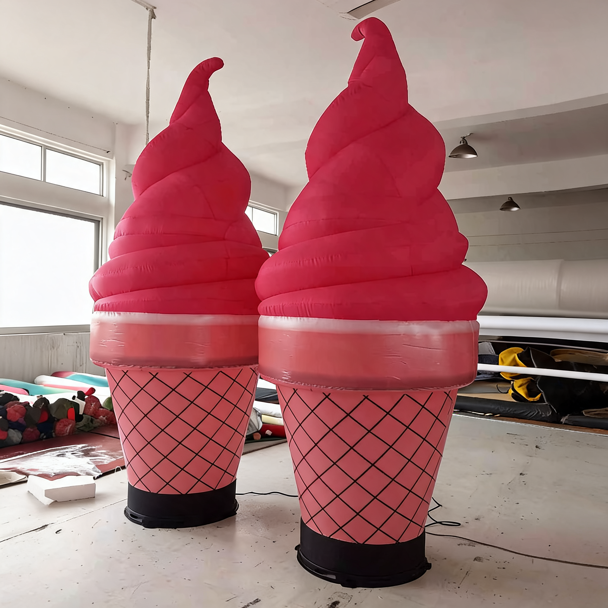 Inflatable Advertising Balloon Ice Cream Cream Balloon Display