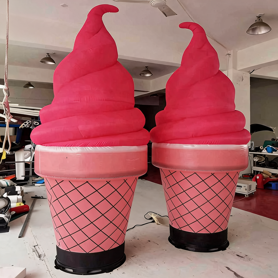 Inflatable Advertising Balloon Ice Cream Cream Balloon Display