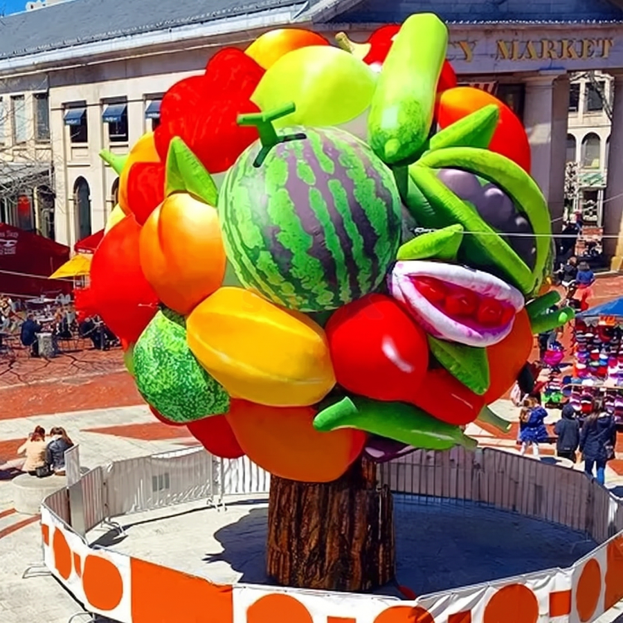 Advertising Inflatable Fruit Vegetable Tree Display for Events