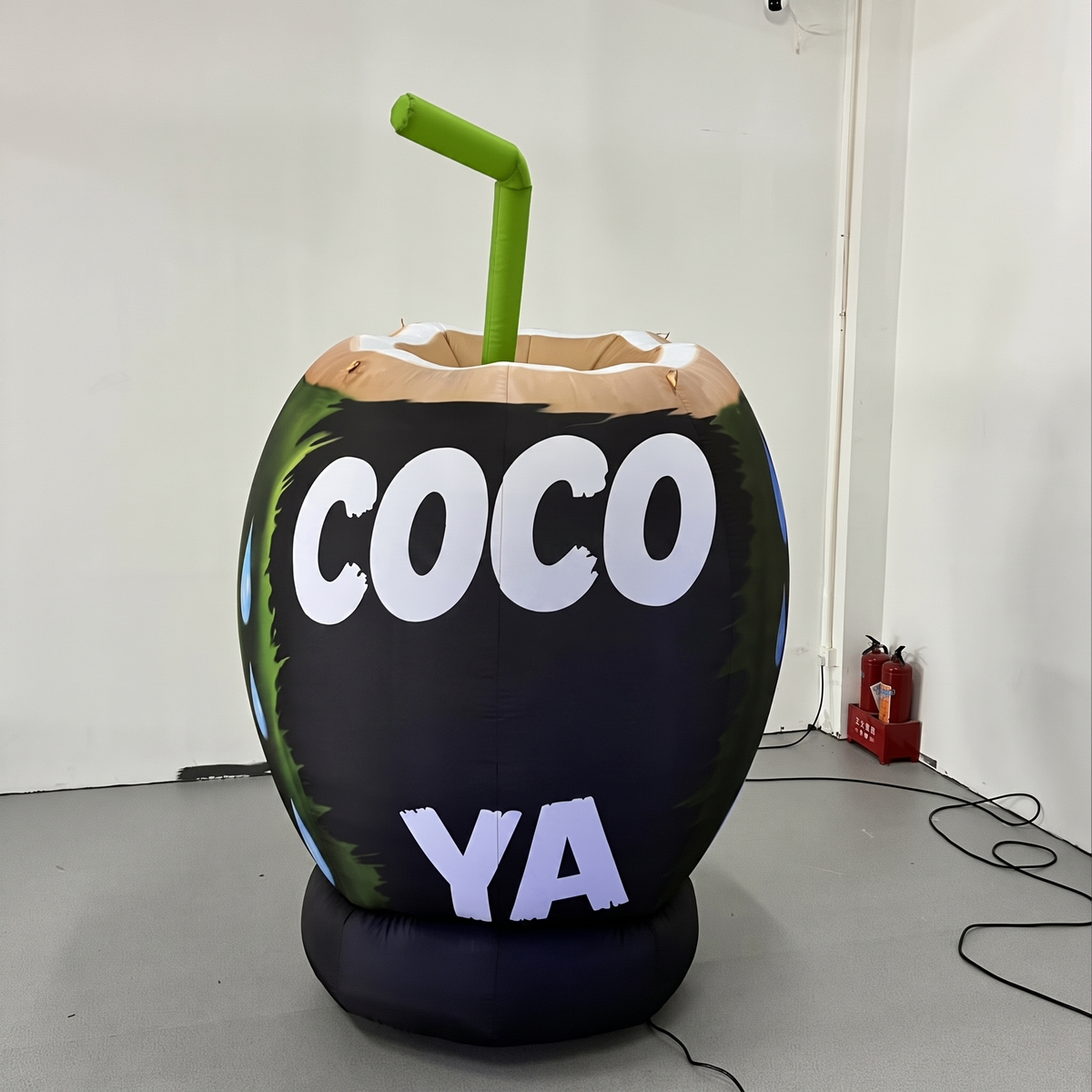 Giant Inflatable Coconut Drink Cup Model for Events