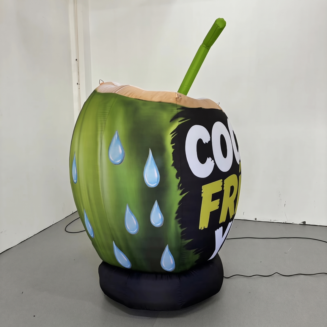 Giant Inflatable Coconut Drink Cup Model for Events