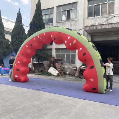 Giant Inflatable Watermelon Archway for Summer Event Entrances