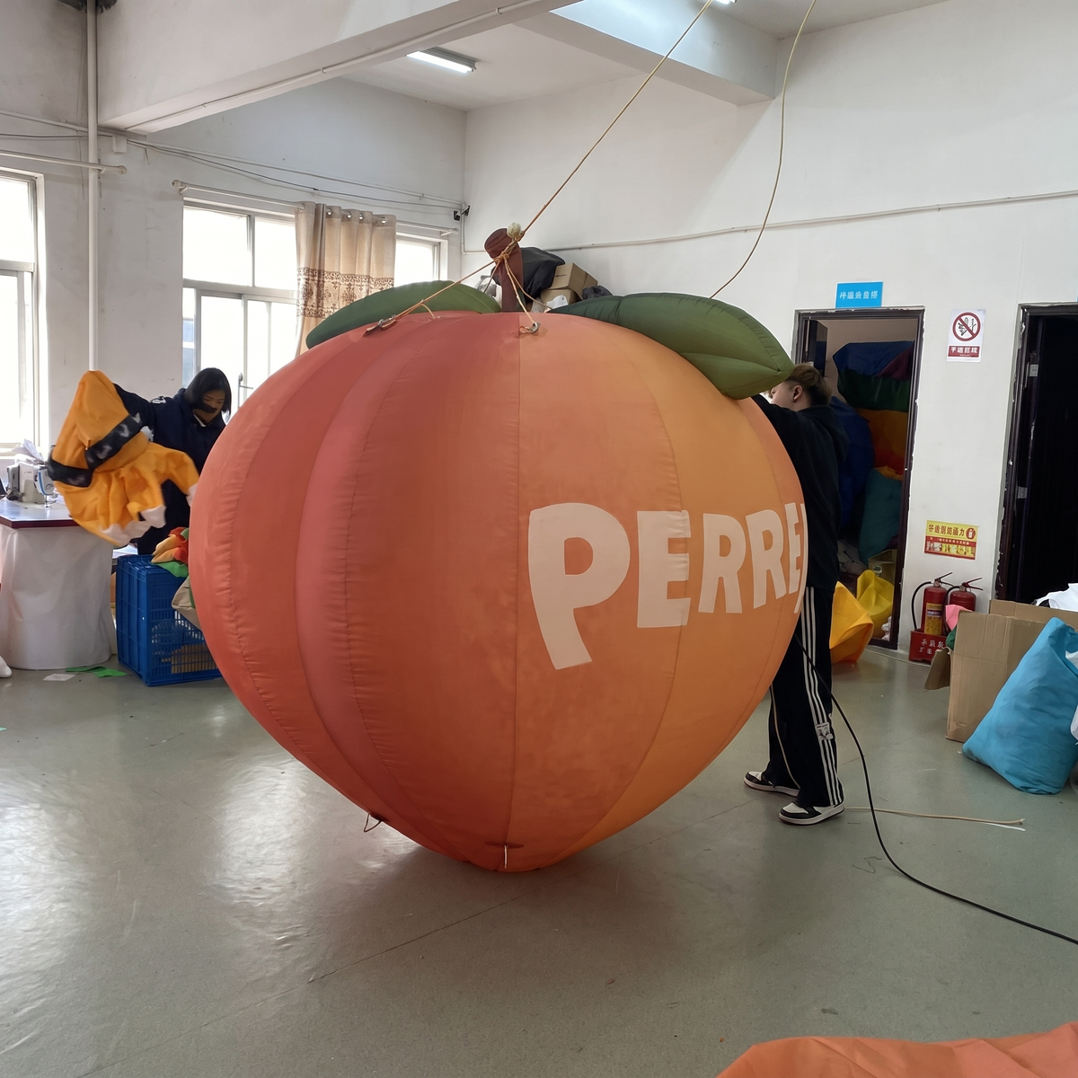 Advertising Inflatable Balloon Design Inflatable Fruit Peach Model