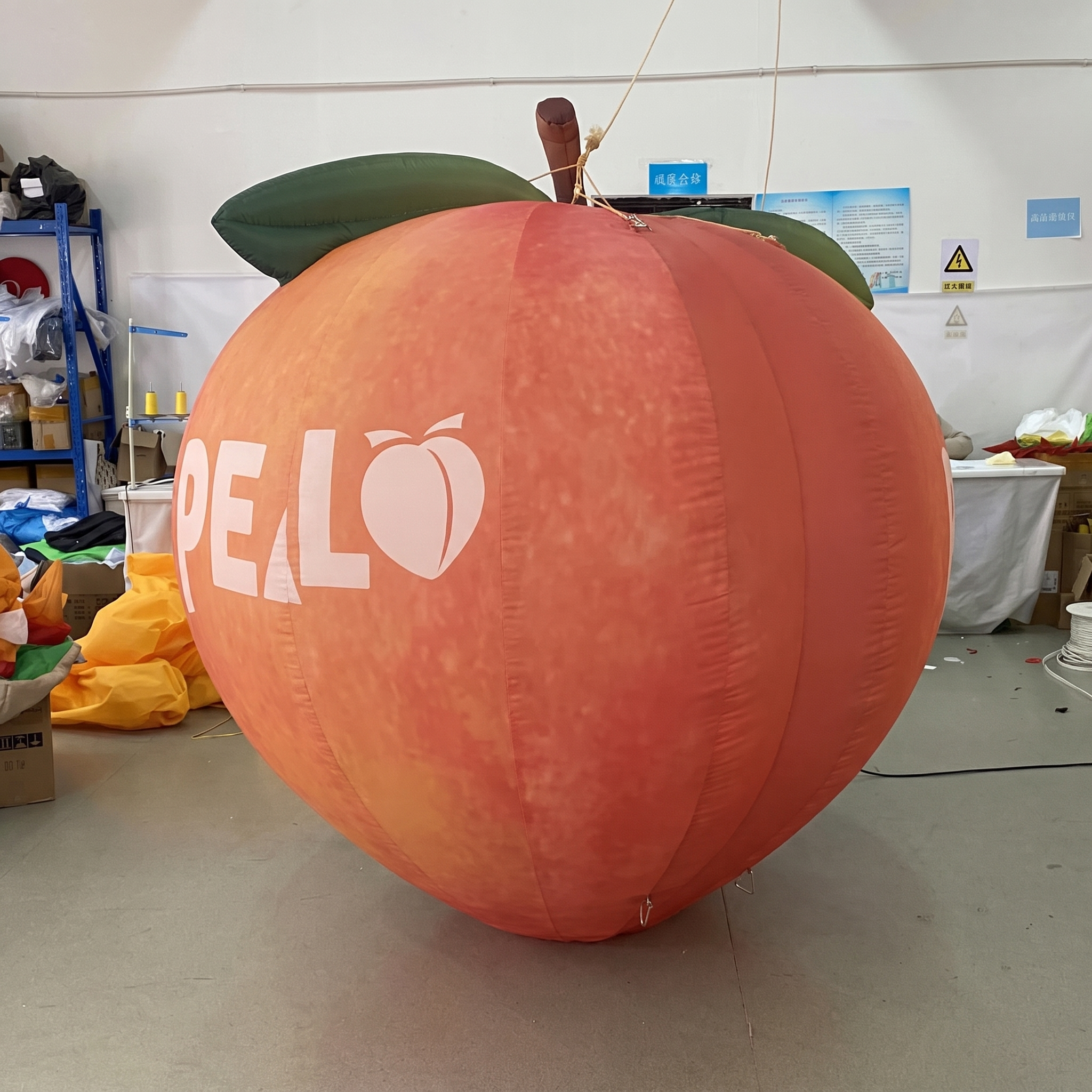 Advertising Inflatable Balloon Design Inflatable Fruit Peach Model